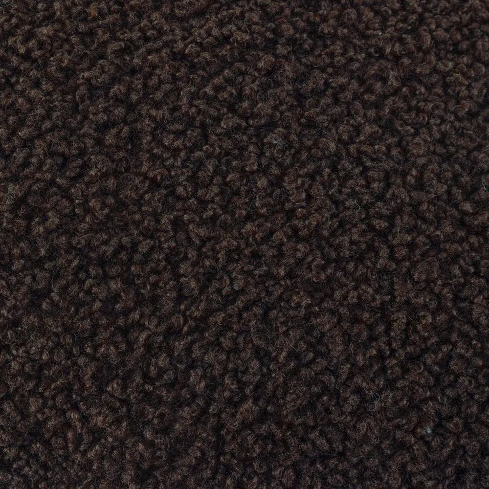 Yard Cabu Chunky Boucle Cushion in Chocolate 4