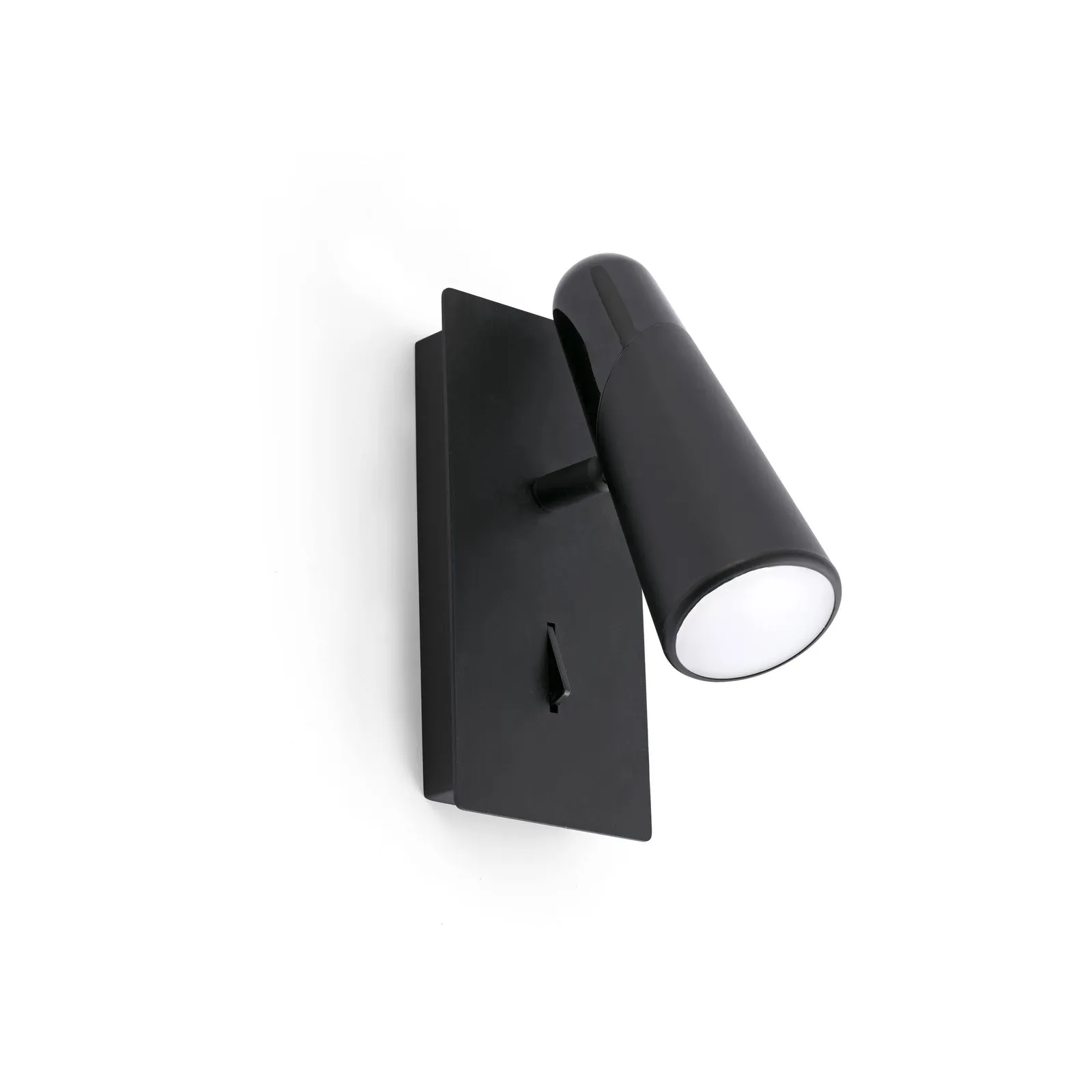 Netlighting Lao LED 1 Light Indoor Adjustable Wall Spotlight Black