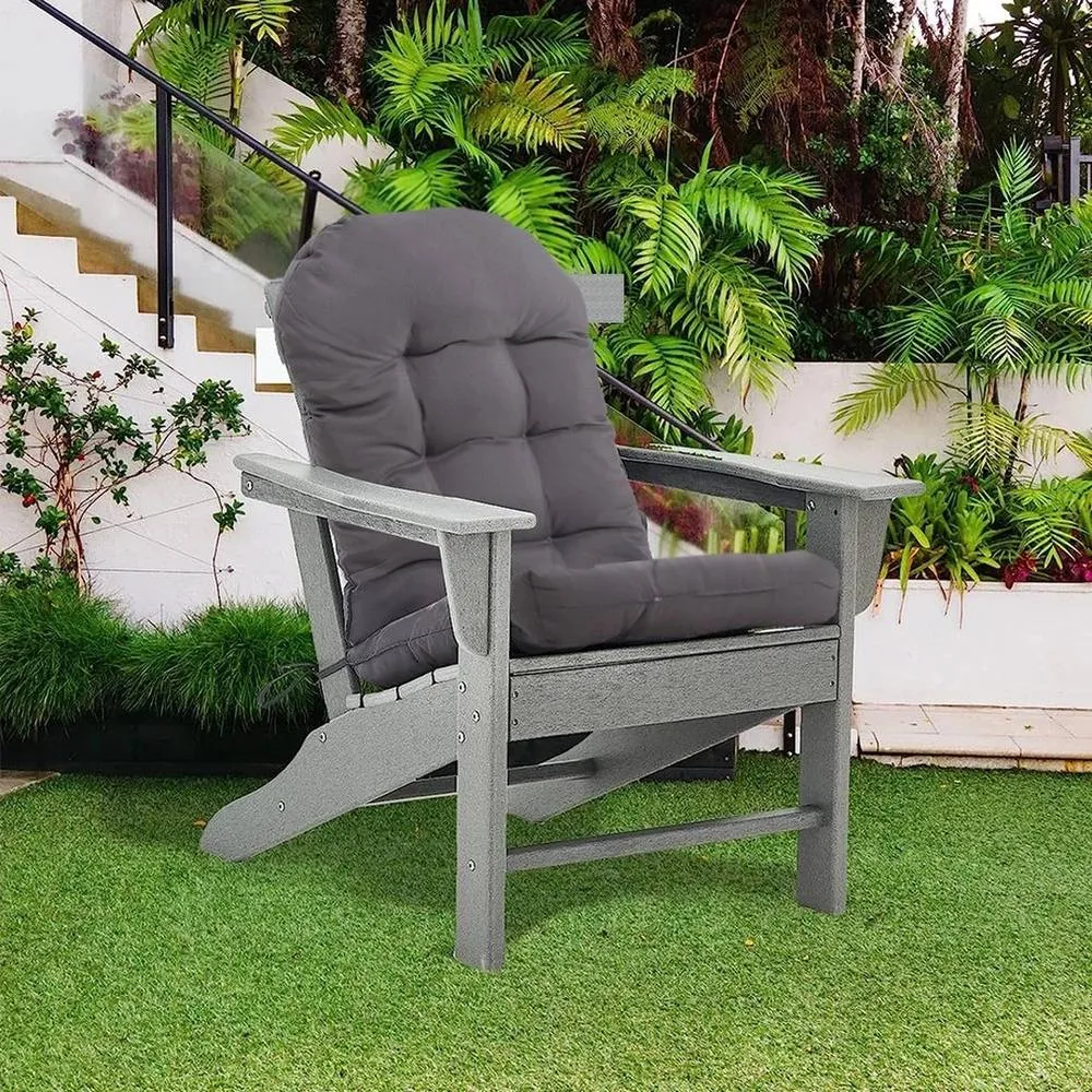 SPETLEK Cushions High Back Dining Chair DARK 125x53x8cm in Grey