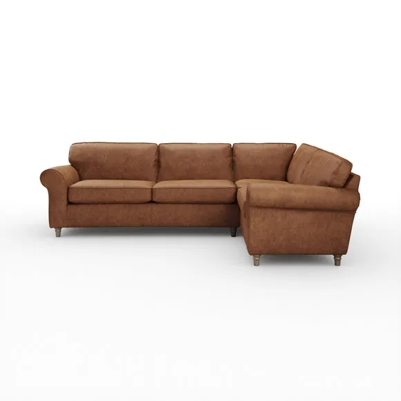 Flori Arizona Faux Leather Corner Sofa 6