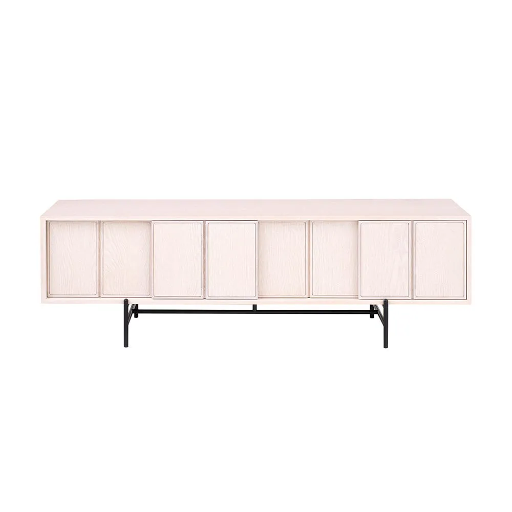 Ercol Canvas Media Unit Whitened Ash 2