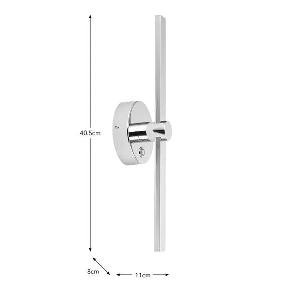 Kade Touch Dimmable Bathroom LED Wall Light 5