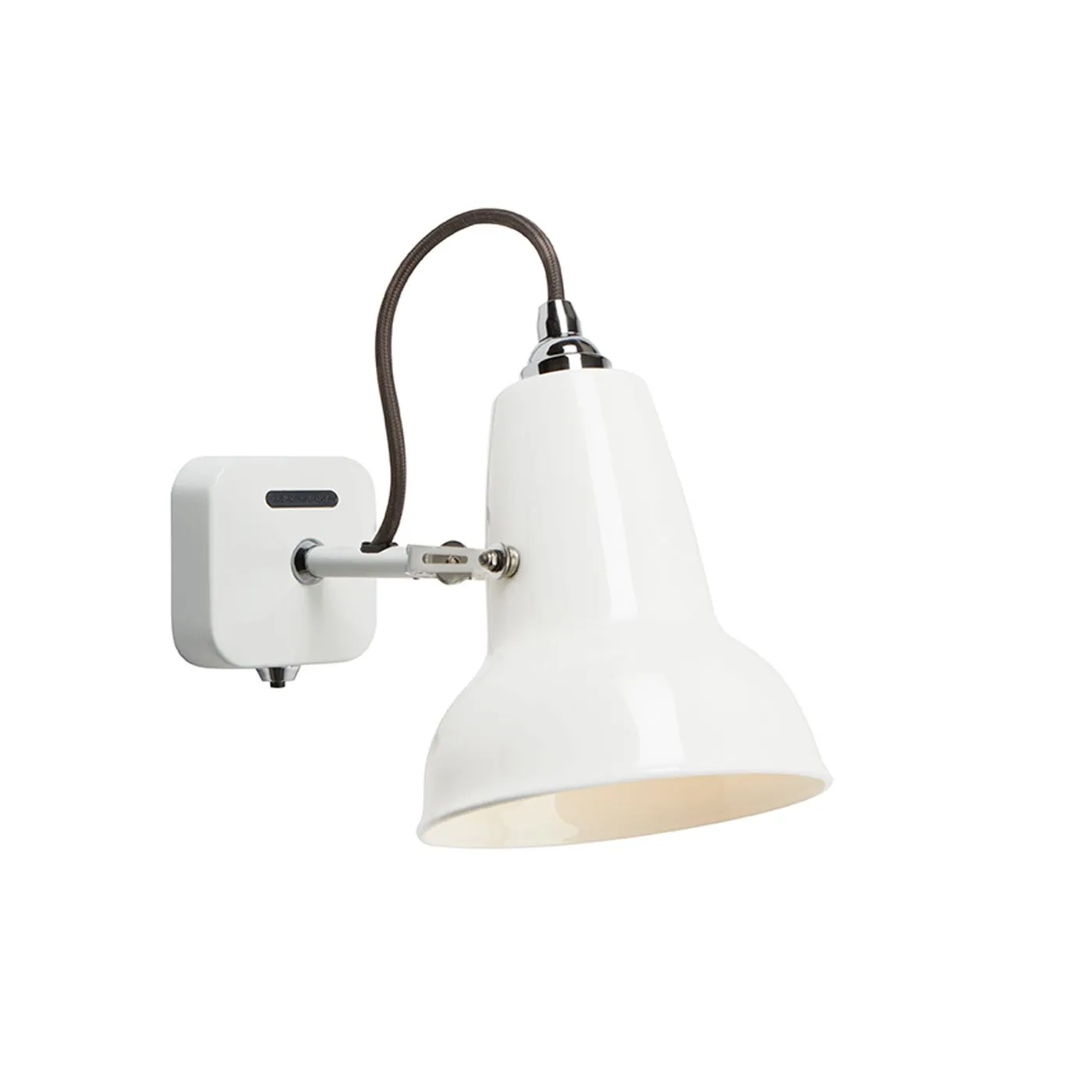 Anglepoise Original 1227 Mini Ceramic Wall Lamp Pure White 2