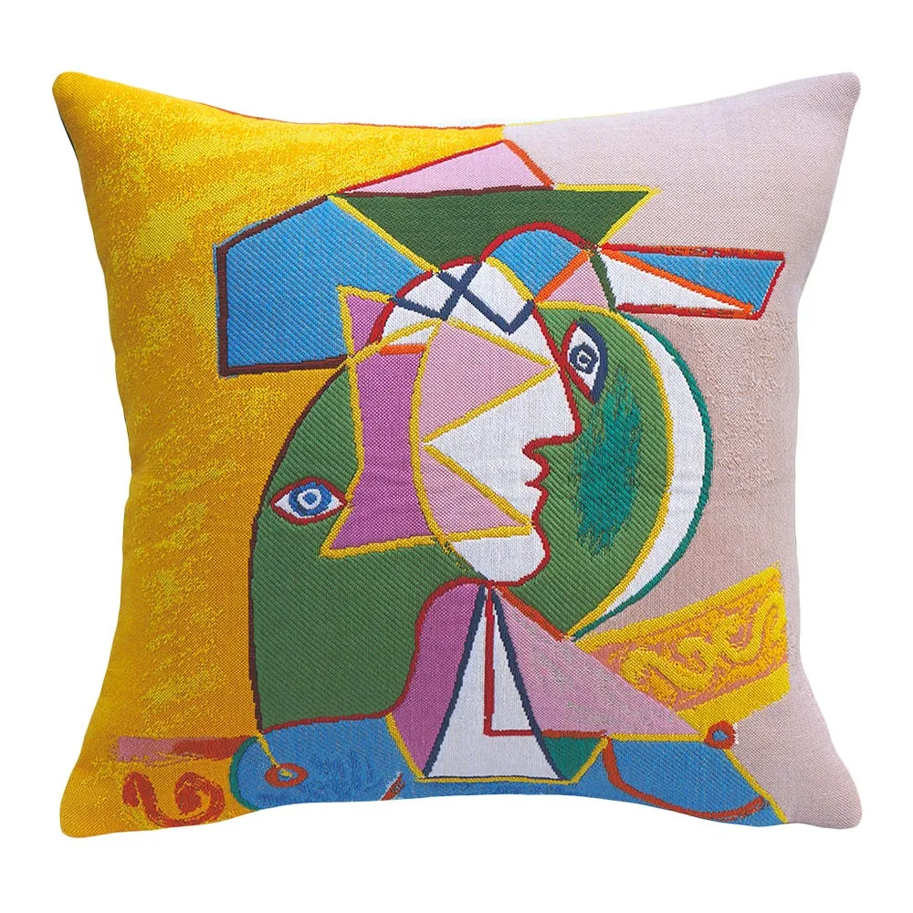 Jules Pansu Pablo Picasso Femme au Chapeau 1934 Cushion 45 x 45cm 2