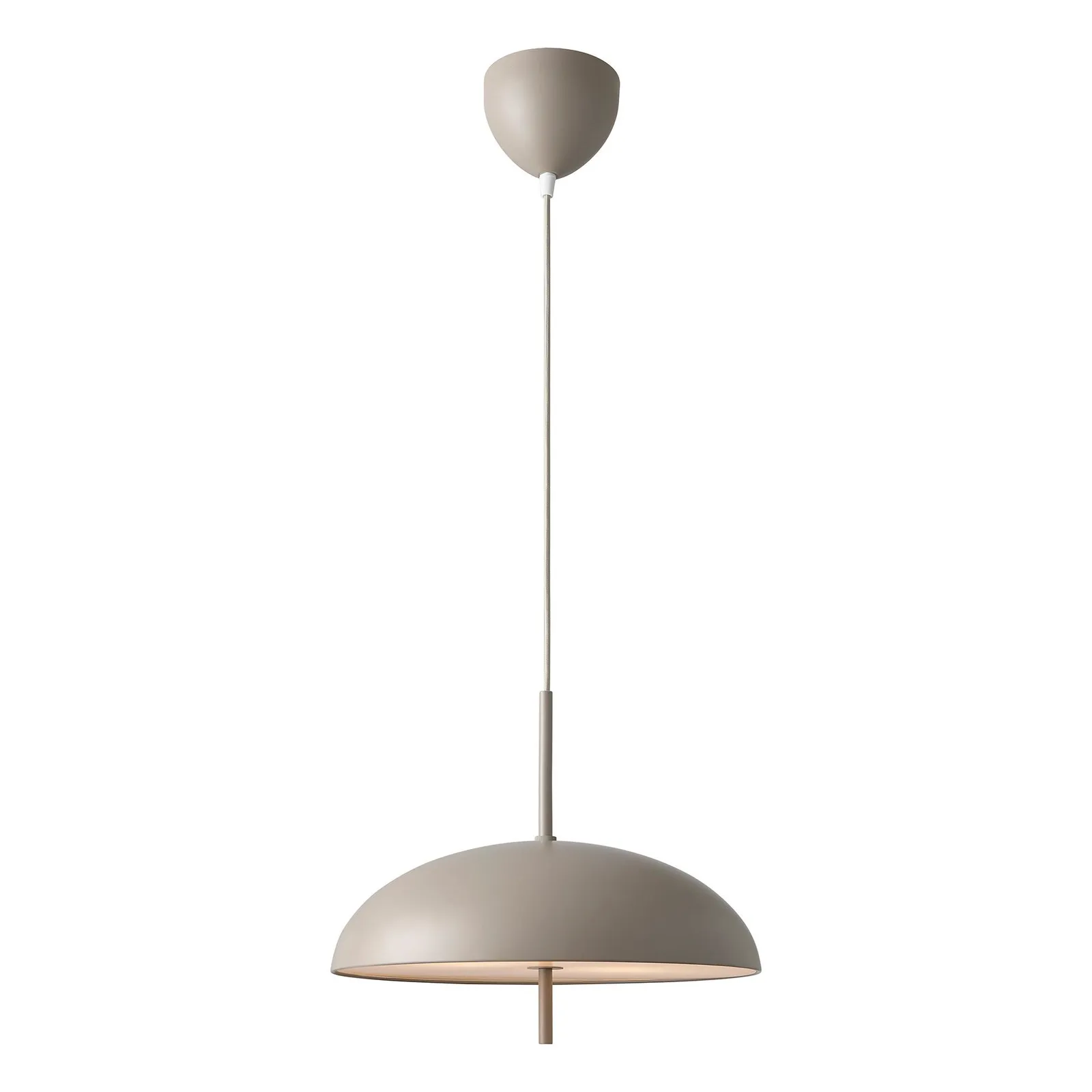 Nordlux Premium Indoor Pendant Light Brown Metal E27 Diffused - Mains Powered, IP20