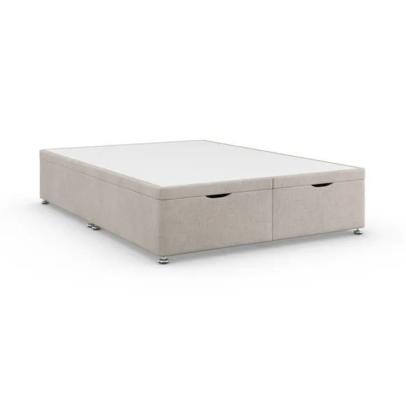 Everyday End Opening Ottoman Bed Frame, Woven Fabric 2