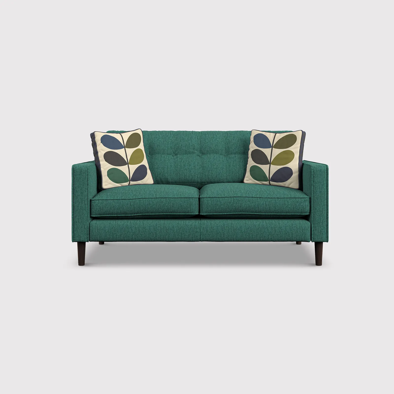 Orla Kiely Ebben Small Sofa, Green Fabric | Barker & Stonehouse 1