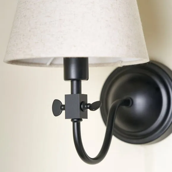 Pacific Lifestyle Ari Metal Curved Arm Wall Light 6