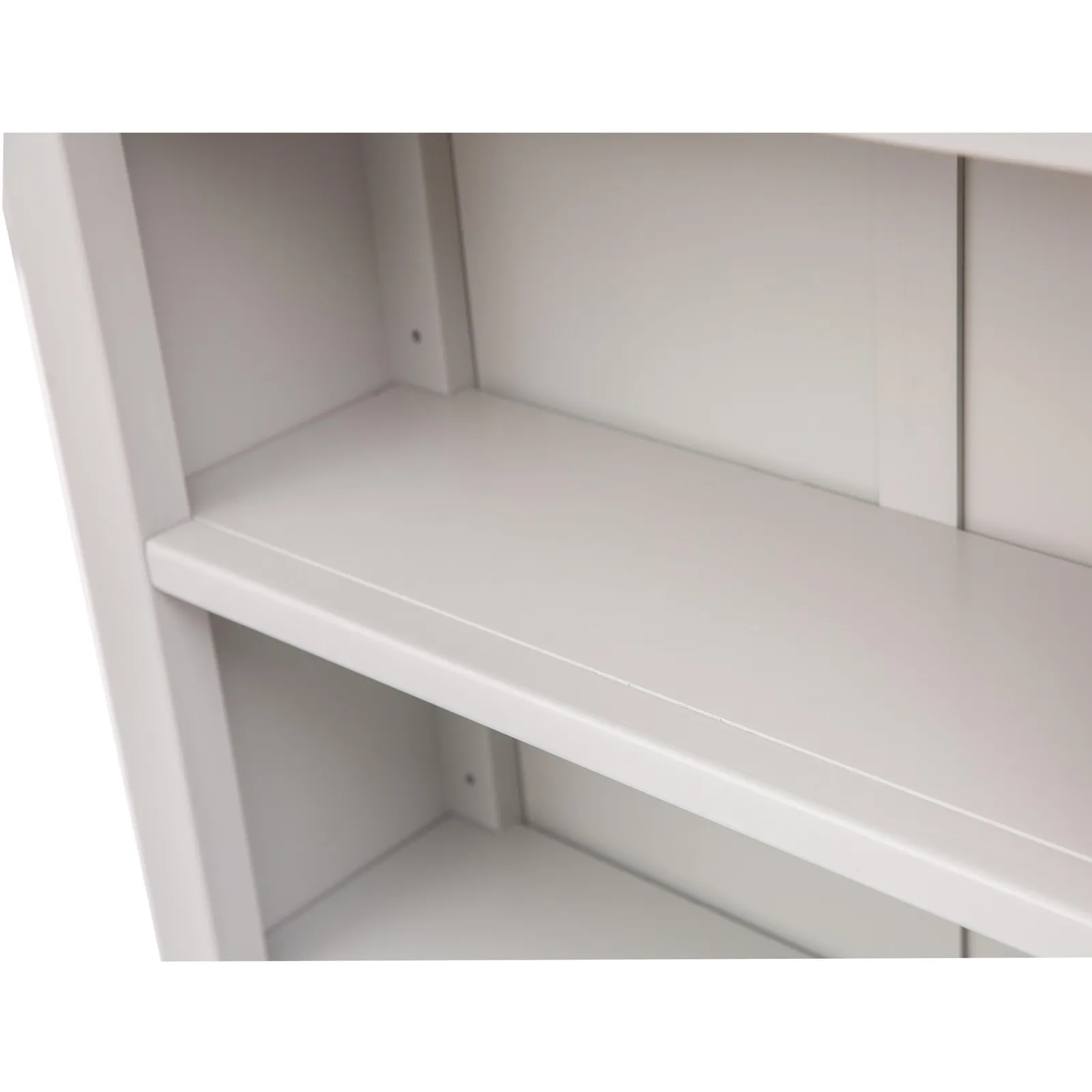 Cabinet Bits Bookcase 120x90x25cm in Light Grey 5
