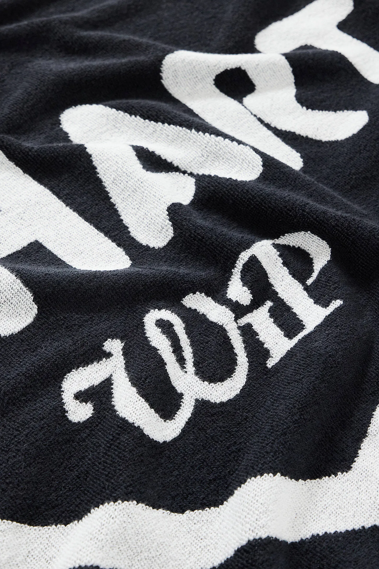 Carhartt WIP Cloud Heart Towel - Black/White ALL 2