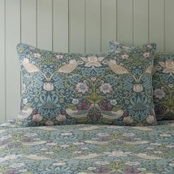 Strawberry Thief 100% Cotton Duvet Cover & Pillowcase Set 5