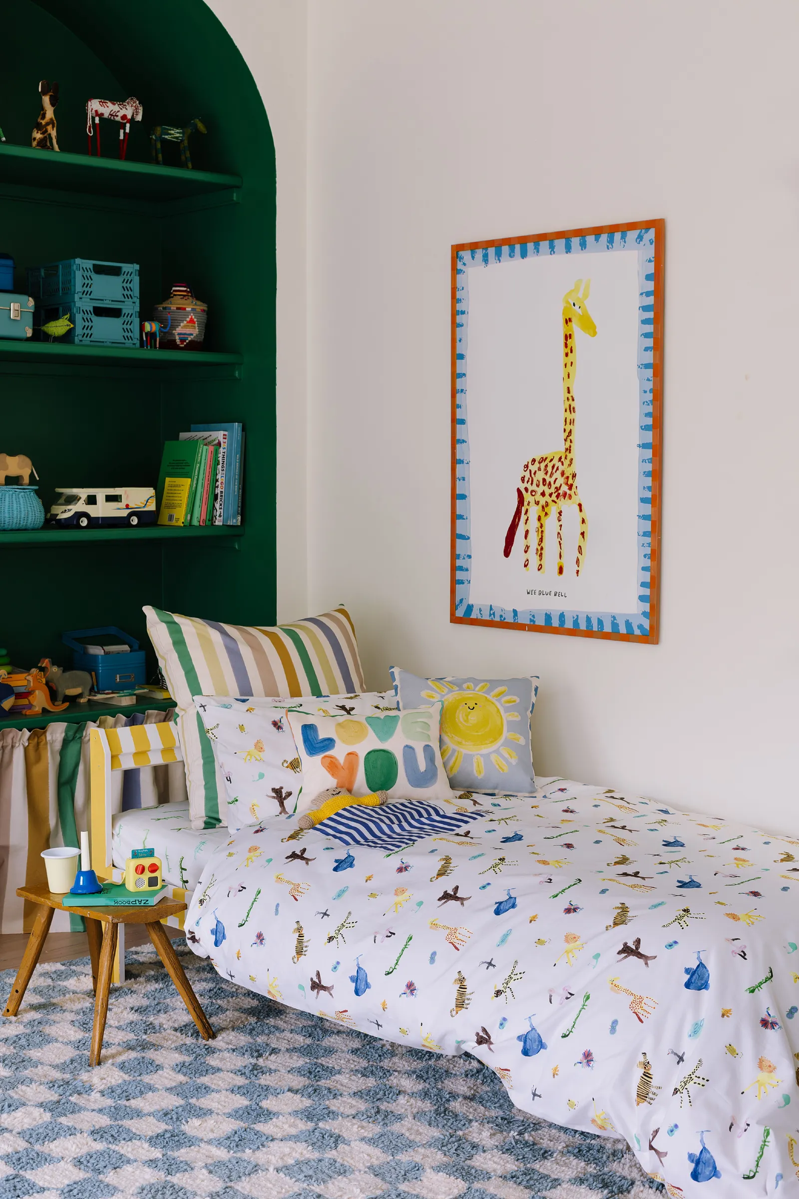 Wee Blue Bell 'Little Animals' Duvet Cover Set