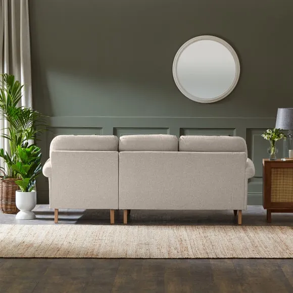 Jolene Soft Texture Corner Chaise Sofa 5