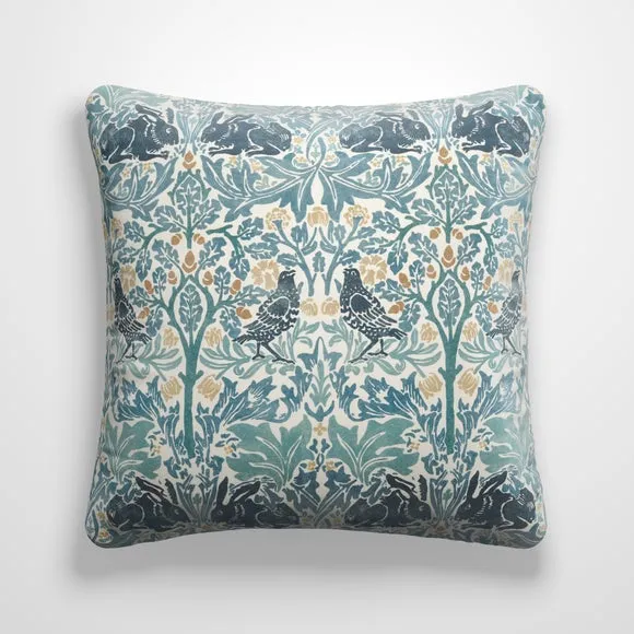 William Morris at Home Brother Rabbit Made to Order Cushion Cover 2