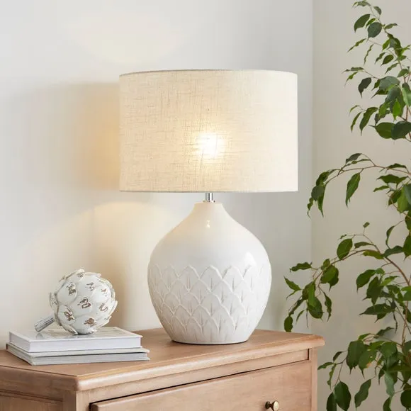 Ceramic Country Table Lamp