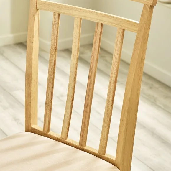 Coast Dropleaf Dining Table with 2 Coast Dining Chairs 3
