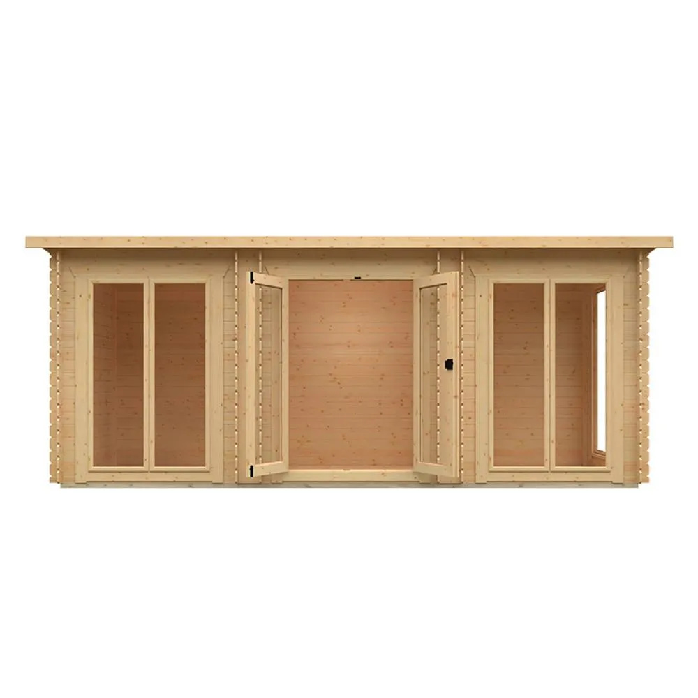 Buttercup Farm 18 x 6 Feet Astoria 19mm Flex - L525 x W175 x H217 cm - Natural 5