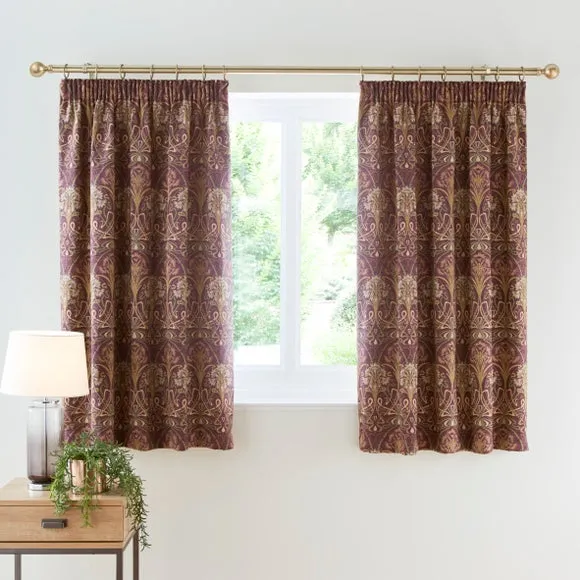 Lucetta Pencil Pleat Curtains (Blackout Available) 6