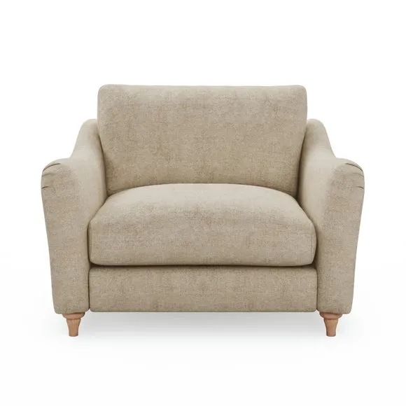 Hattie Tonal Plush Chenille Snuggle Sofa 2