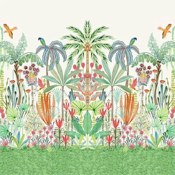 Tropical Paradise Island Wall Mural 2