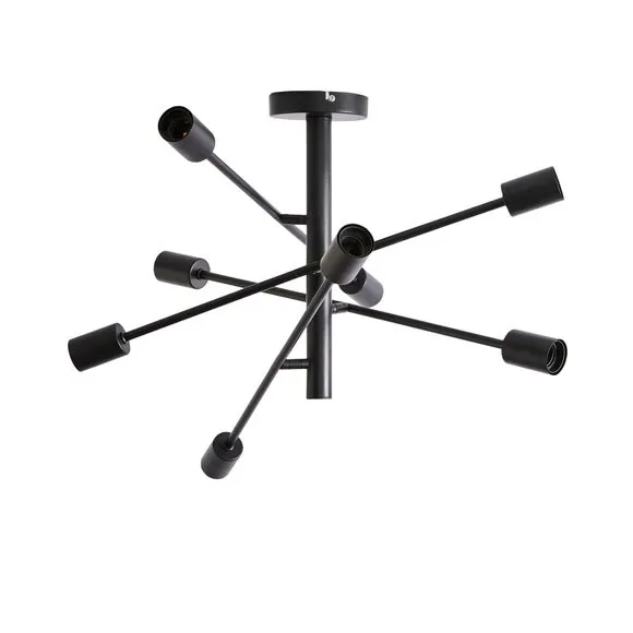 Elements Koppla 8 Light Semi Flush Ceiling Light 5