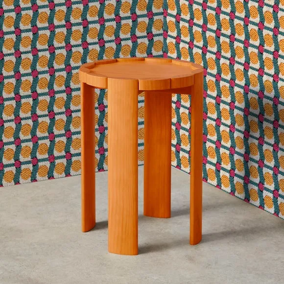 Yinka Ilori Biscuit Pine Side Table 1