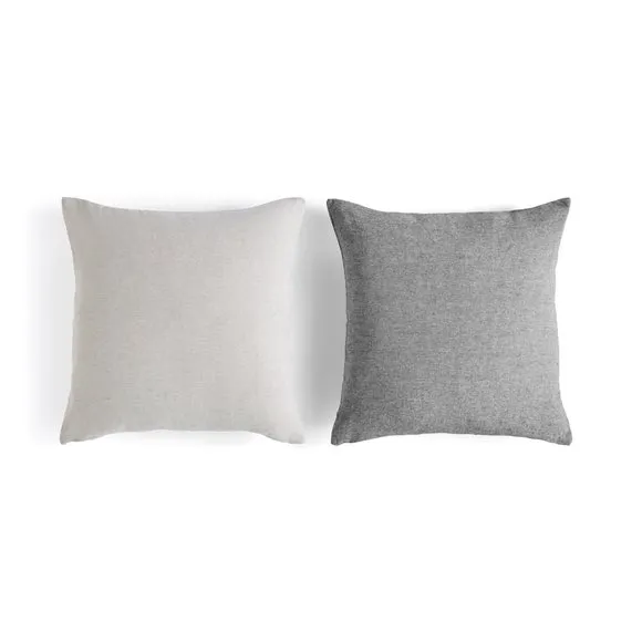 Set of 2 Square Cushion Covers 2