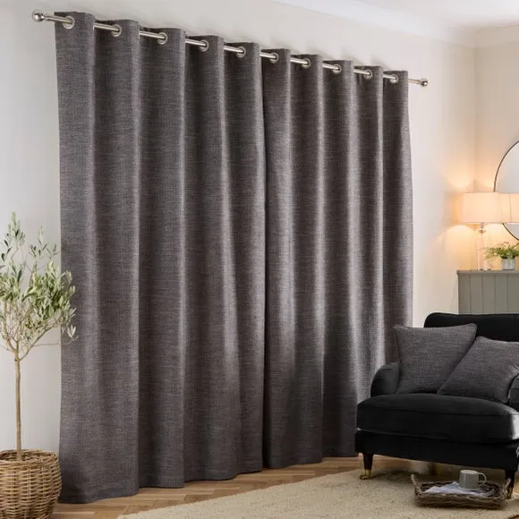 Churchgate Swithland Herringbone Eyelet Curtains (Blackout Available) 4