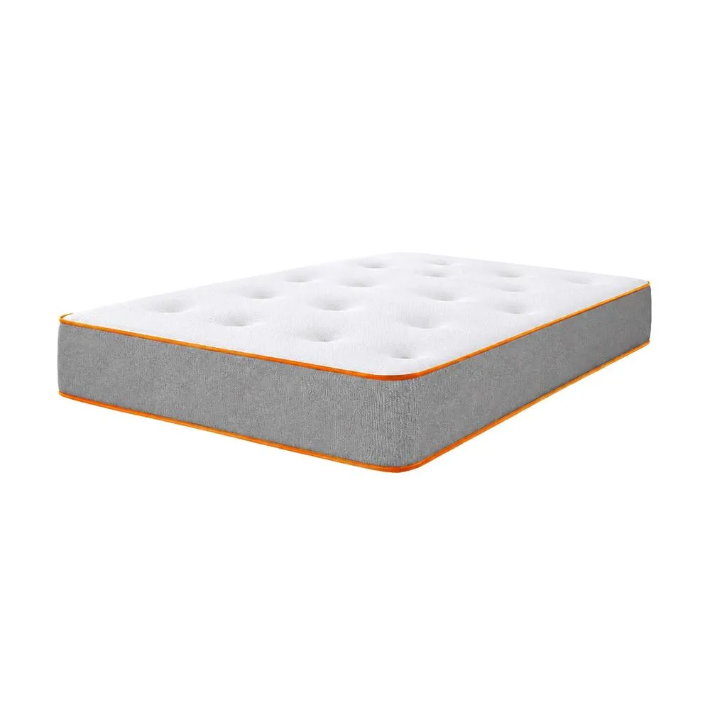 eXtreme Comfort Ltd ComfortCore 1000 Tufted Pocket Mattress 9" for Single Double King Bed in White 4