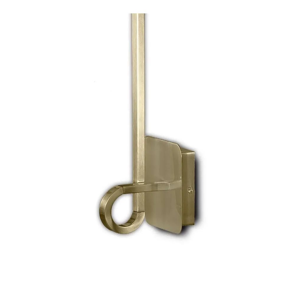 Netlighting Cinto Wall Lamp 151cm 20W LED 3000K 1600lm Antique Brass in Gold 3