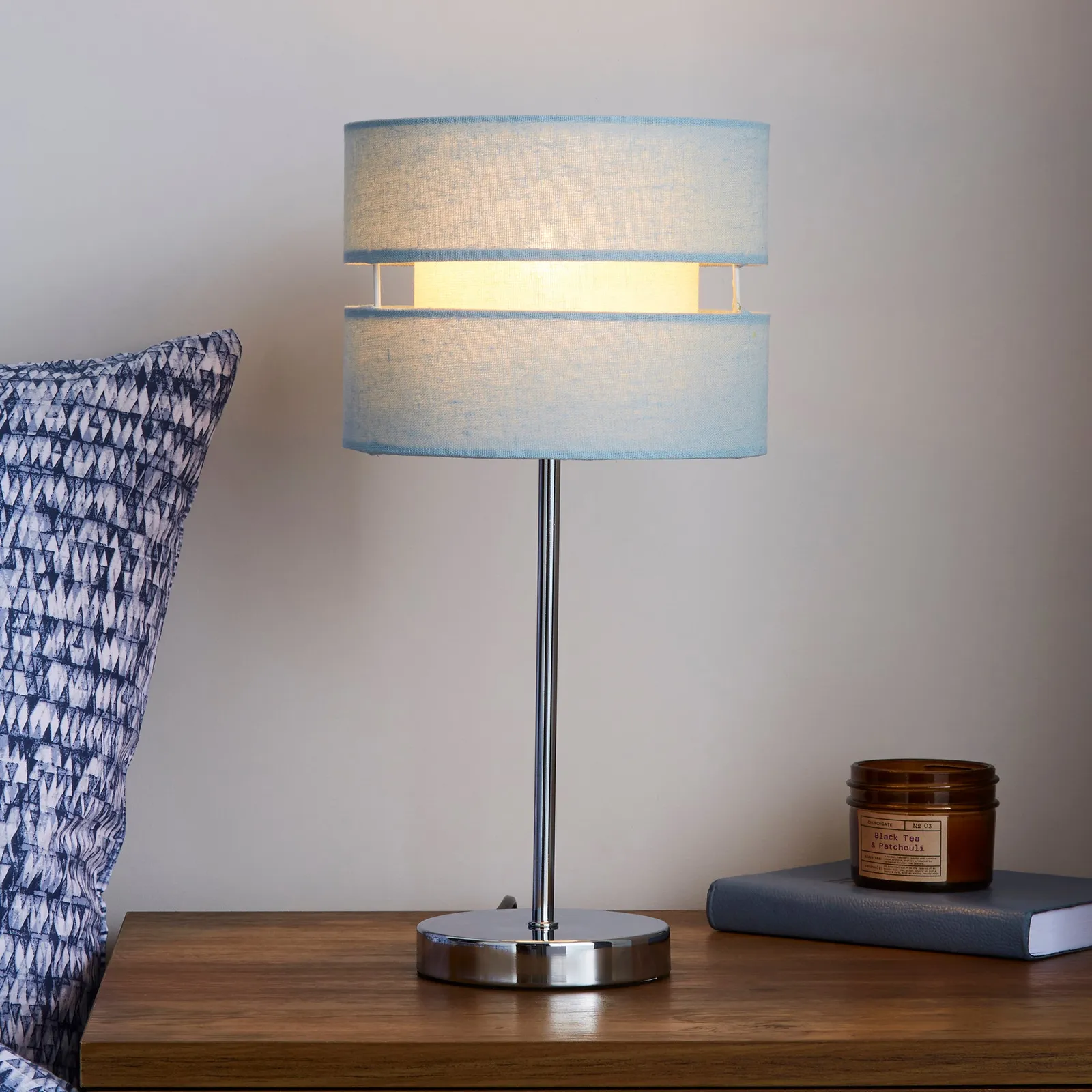 Frea Duck Egg Table Lamp Duck Egg Blue