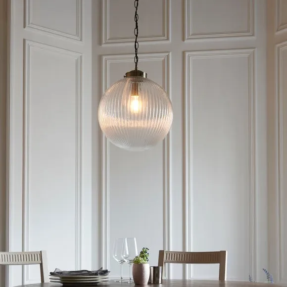 Return - Vogue Glass College Pendant Light 3