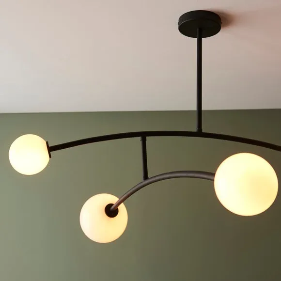Vogue Nico 4 Light Semi Flush Ceiling Light 3