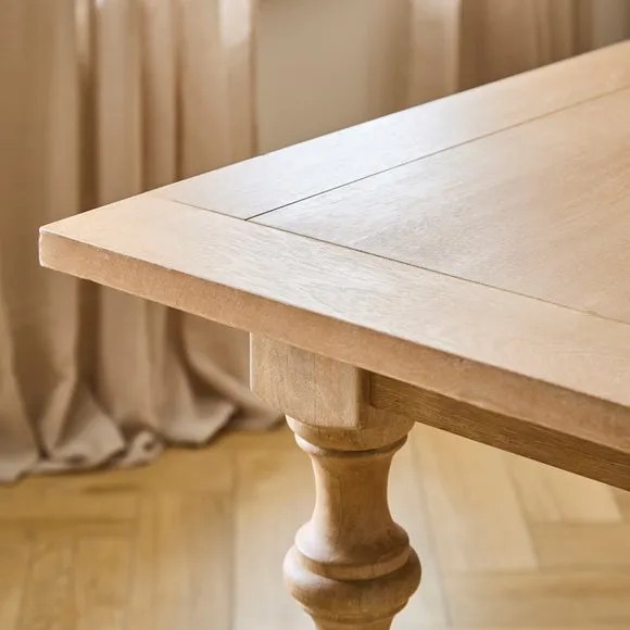 Bridget 4 Seater Compact Dining Table, Mango Wood 4