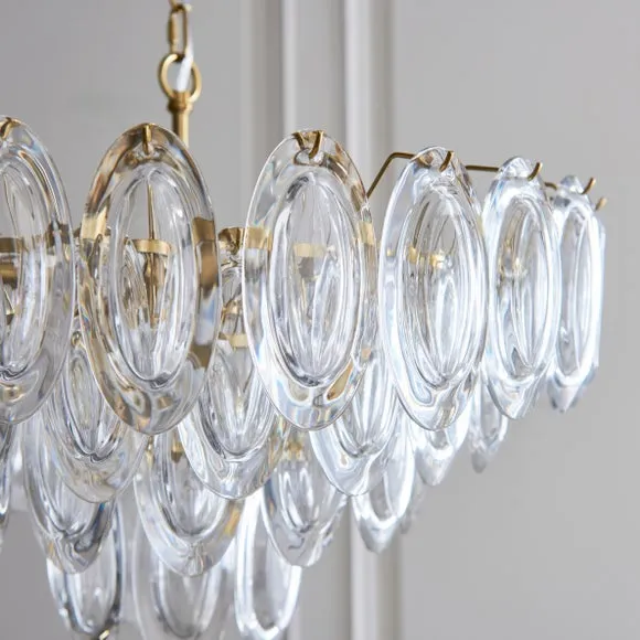 Dusk 9 Light Adjustable Chandelier 4