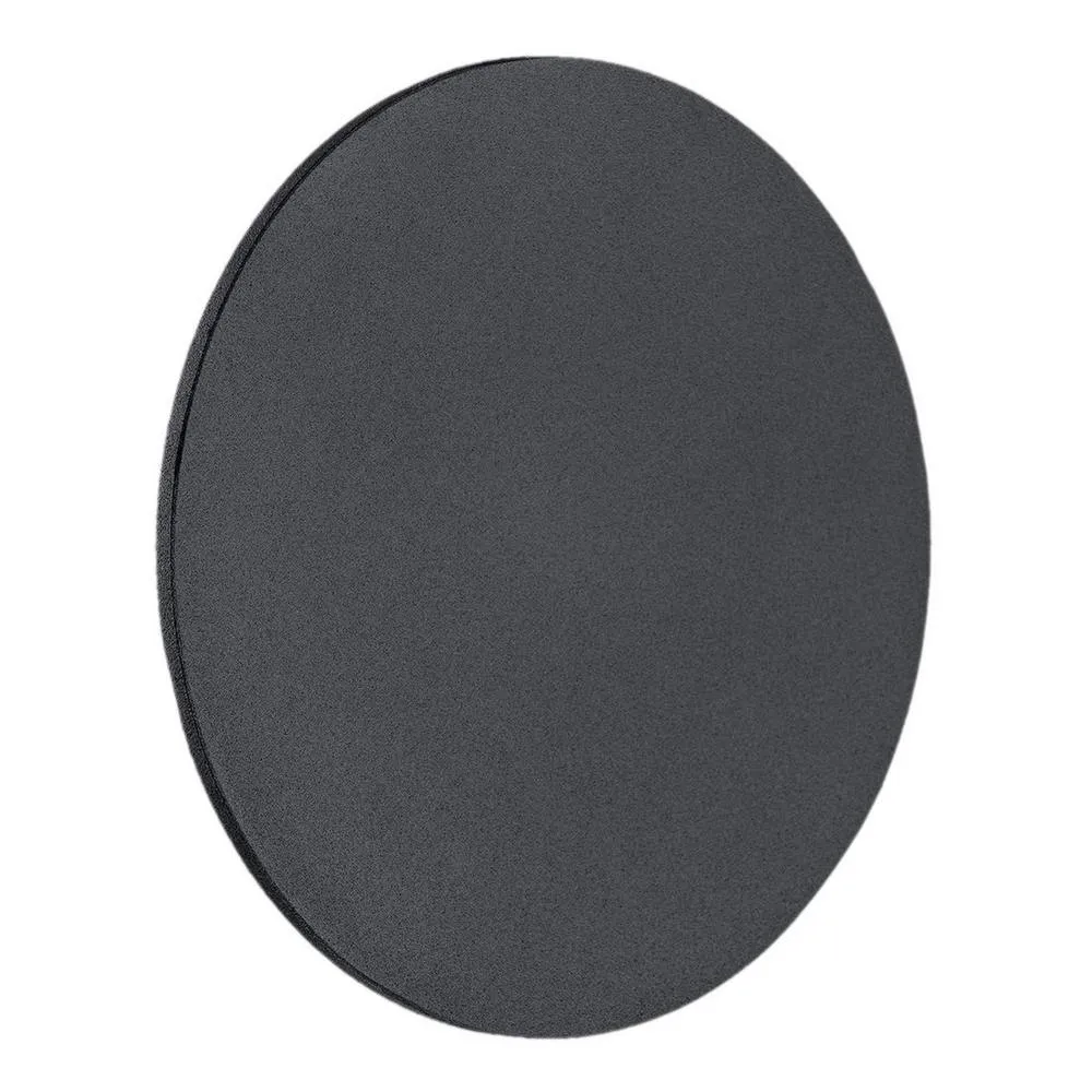 Netlighting Oregon Flush 12cm Wall Lamp Black Structure