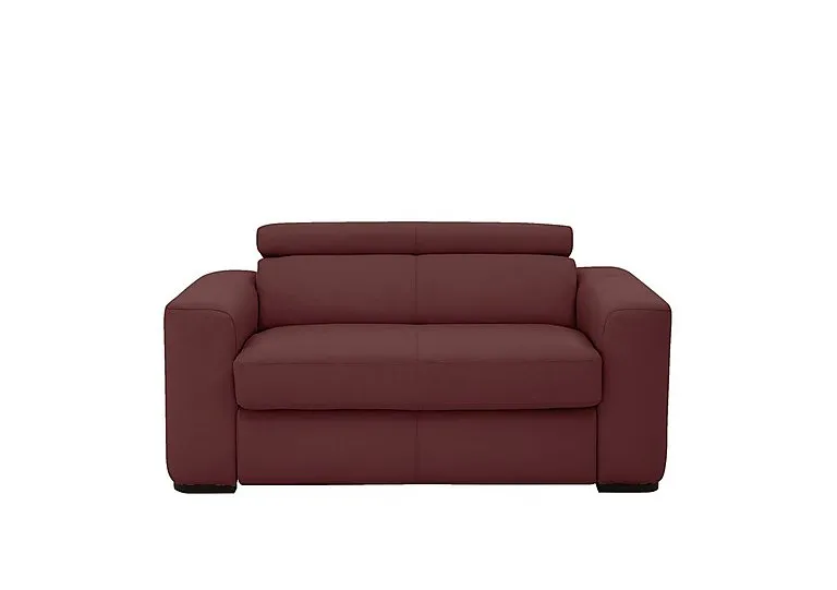 Infinity Large Leather Armchair - BV Deep Red