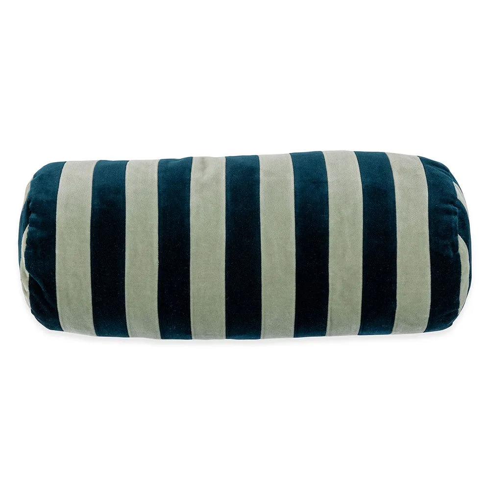 Christina Lundsteen Bolster Cushion Petrol 40cm 2