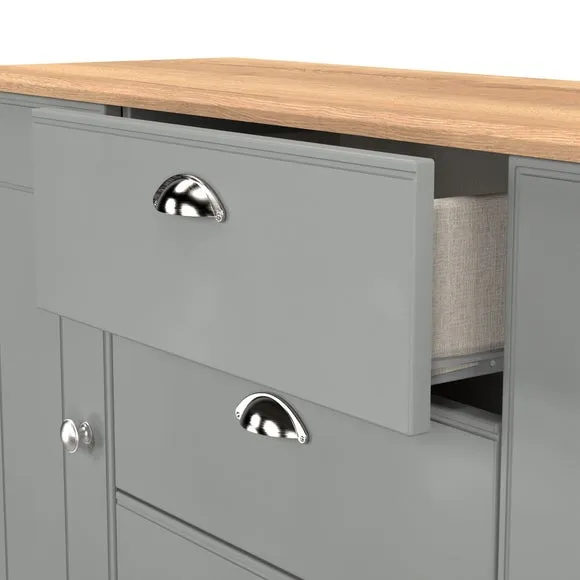 Earlston 2 Door 3 Drawer Sideboard 6