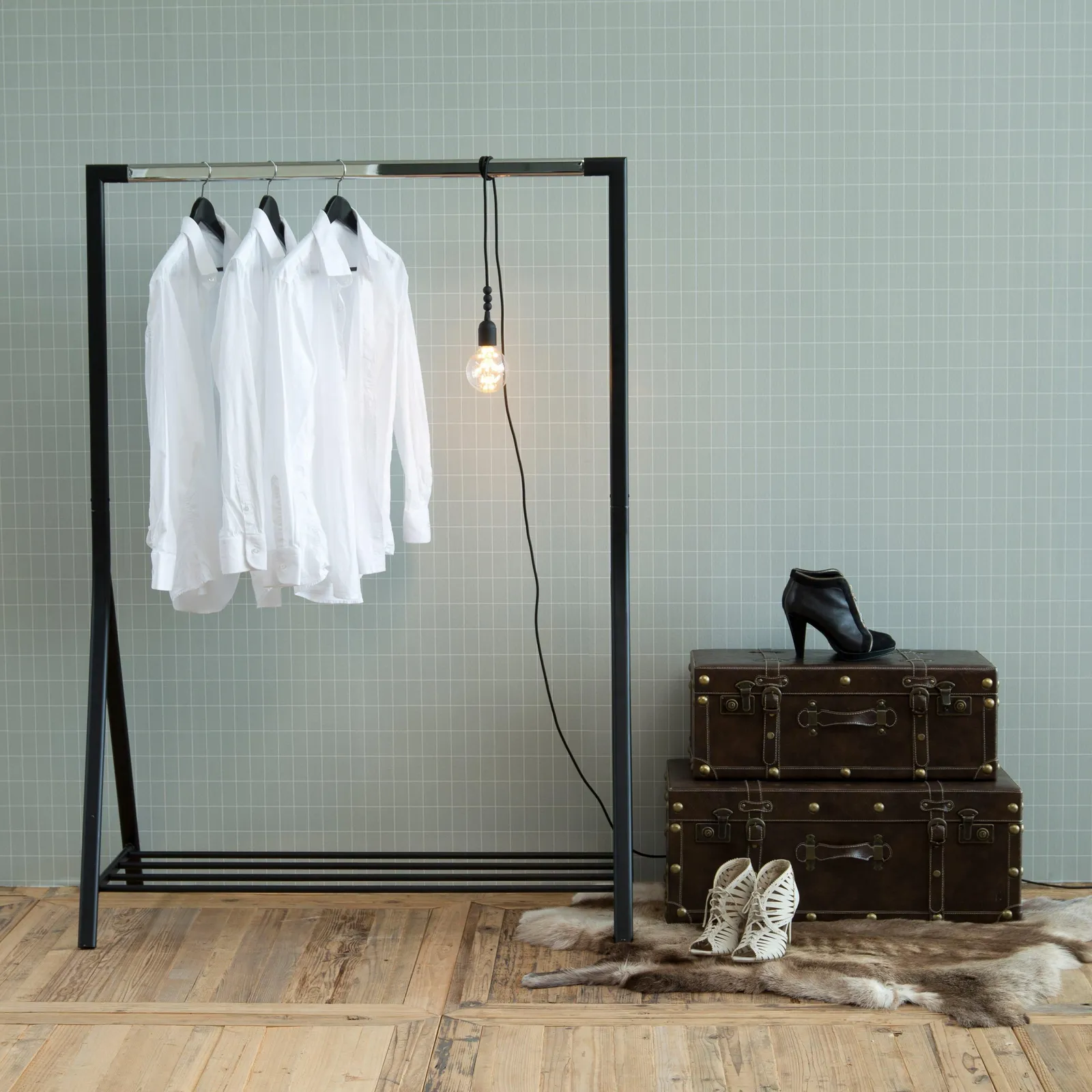 Furniture To Go Brent Clothes Rack in Black 4