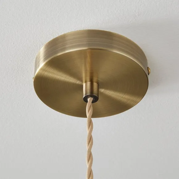 Churchgate Fawsley Fern Industrial Adjustable Pendant Light 4