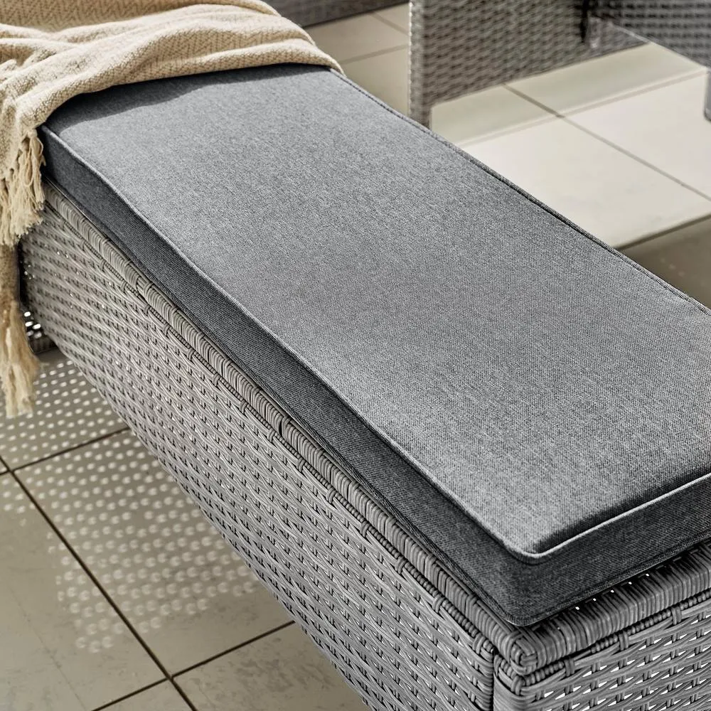 FurnitureboxUK Marbella Textured Grey Rattan Garden Dining Set Grey Cushions 9 Seat Outdoor Sofa, Glass Table Top 145x80cm 5