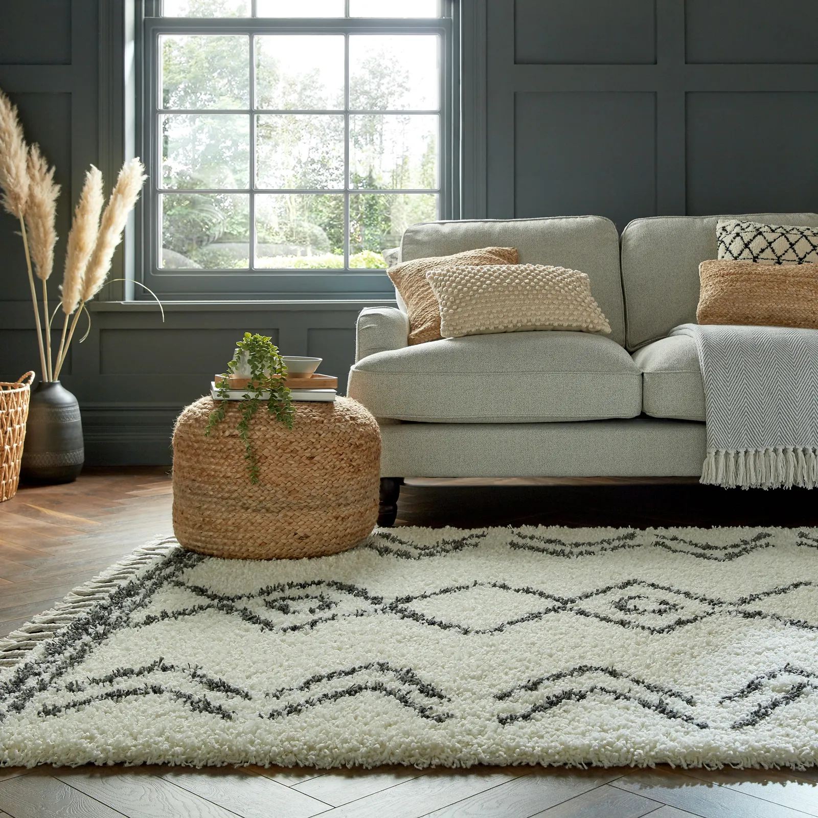 Carina Berber Rug Carina Ivory