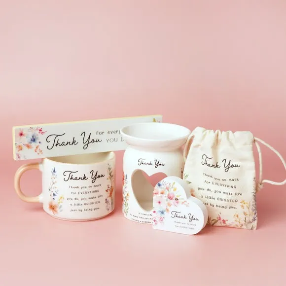 The Cottage Garden Heart Ceramic Wax Melt Burner 5