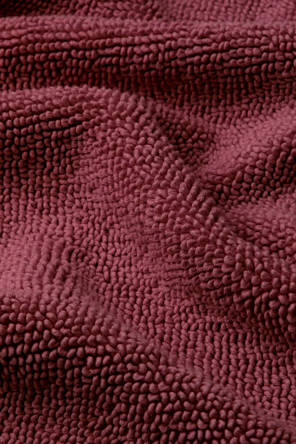 CHRISTY 'Highgate' Turkish Cotton Luxurious Bath Rugs in Maroon 4