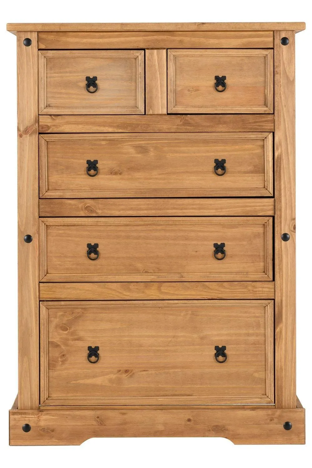 Seconique Corona 3+2 Drawer Chest in Natural 4
