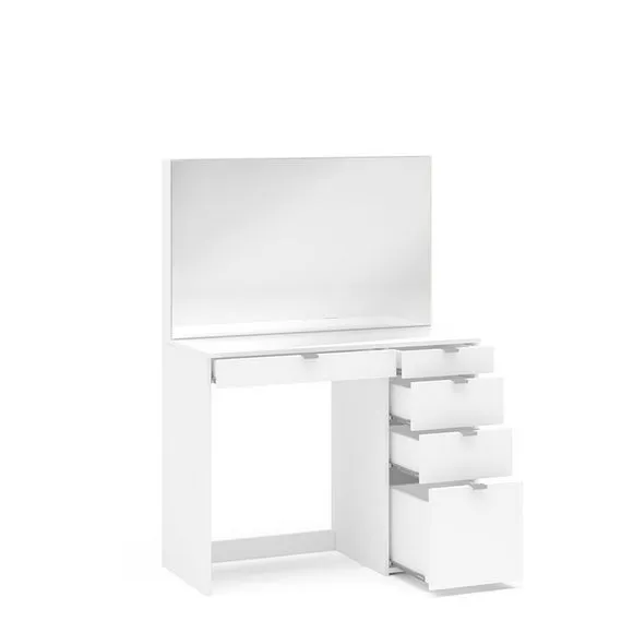 Demi 5 Drawer Dressing Table with Mirror 5