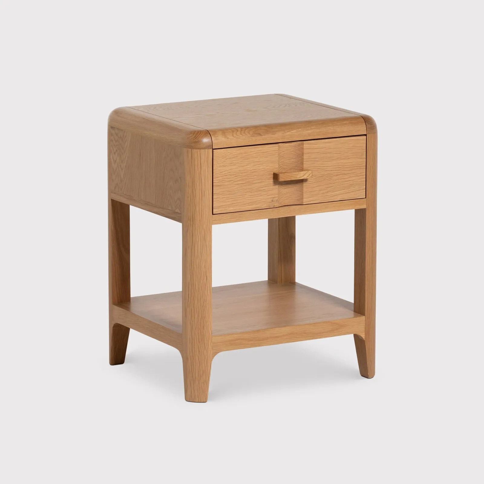 Maddison Lamp Table, Neutral Oak | Barker & Stonehouse