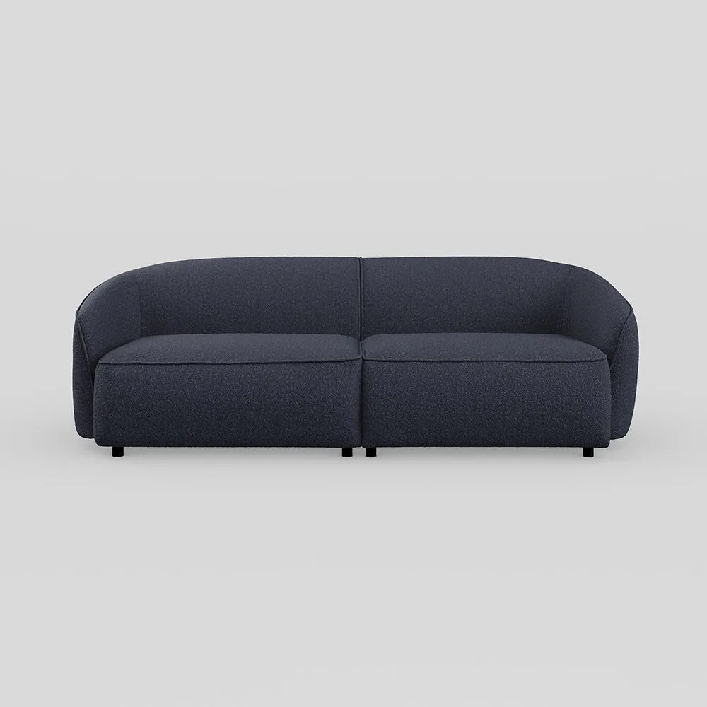 Heal's Aurelie 3 Str Sofa Boucle Indigo