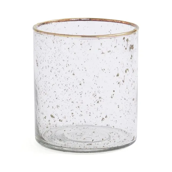 Recycled Glass Hurricane Candle Holder 3